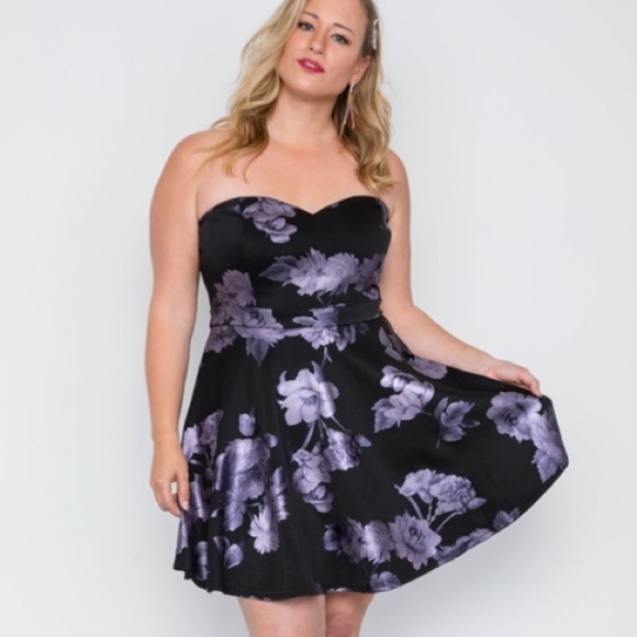 Pretty Purple Cocktail Dress! - Picture 4 of 4